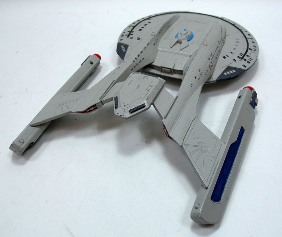 Star Trek The Next Generation Akira Class Starship Replica 12 Inch Long Built and Painted Model - Click Image to Close