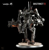 District 9 The Exosuit Statue Weta Workshop