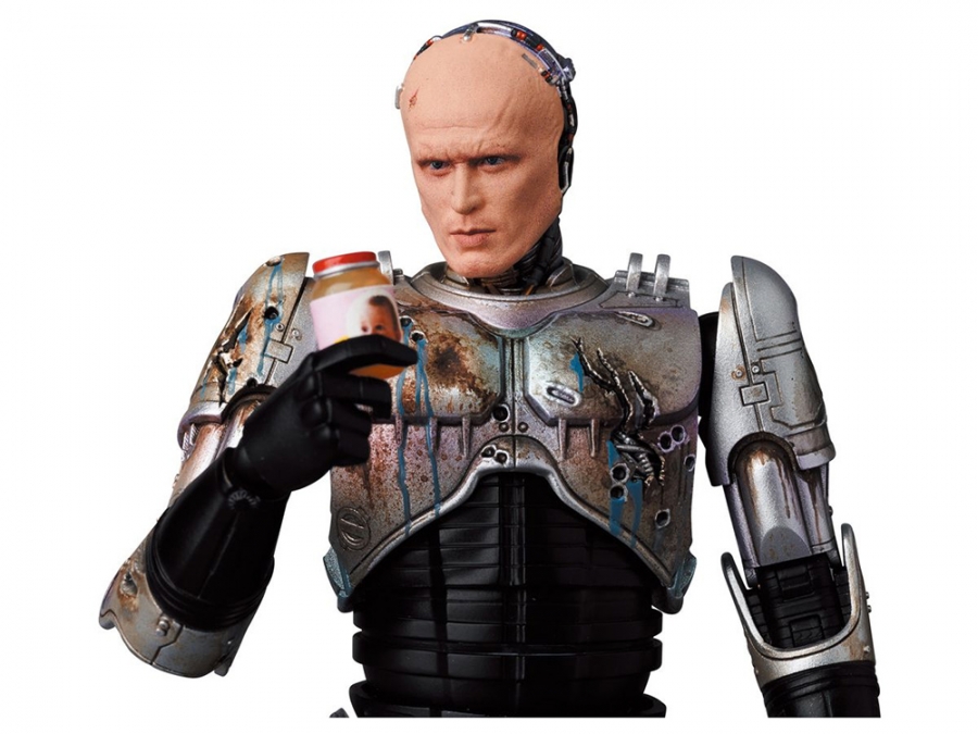 Robocop 1987 MAFEX Murphy Head Damage Version 6 Inch Figure by Medicom - Click Image to Close