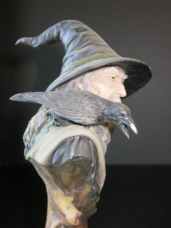 Wizard Bust Model Kit by Steve West - Click Image to Close