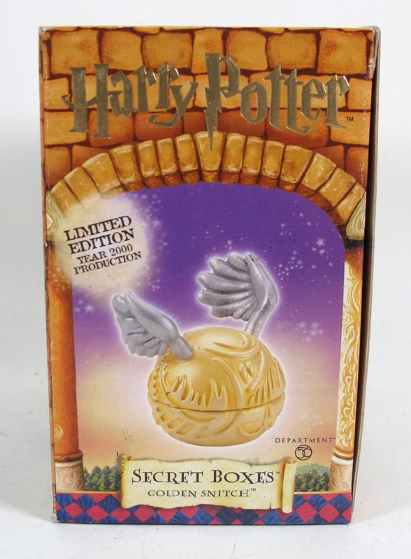 Harry Potter Golden Snitch Secret Box Year 2000 Limited Edition Replica - Click Image to Close