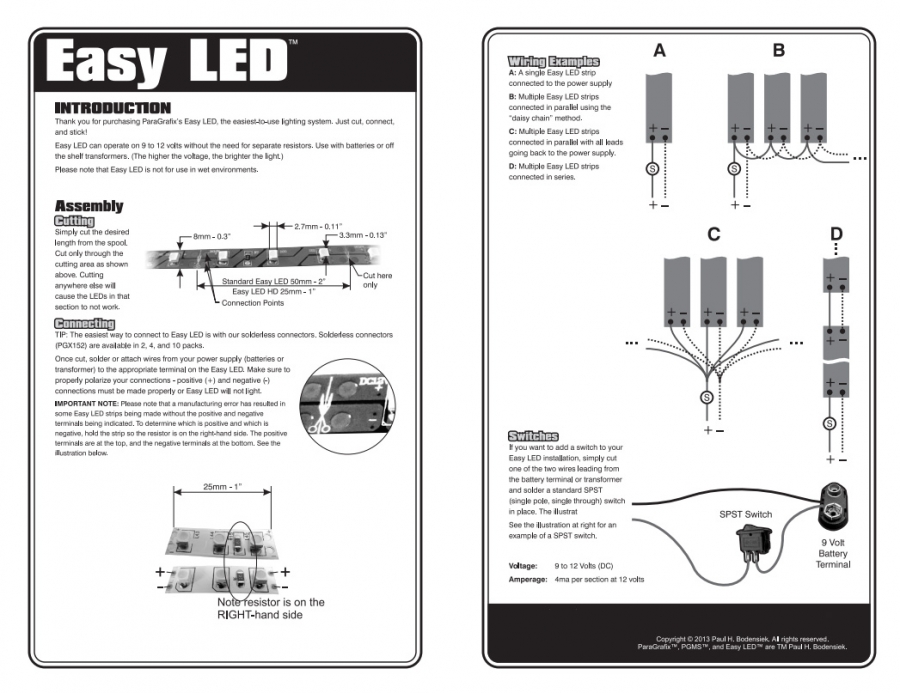 Easy LED HD Lights 24 Inches (60cm) 72 Lights in GREEN - Click Image to Close