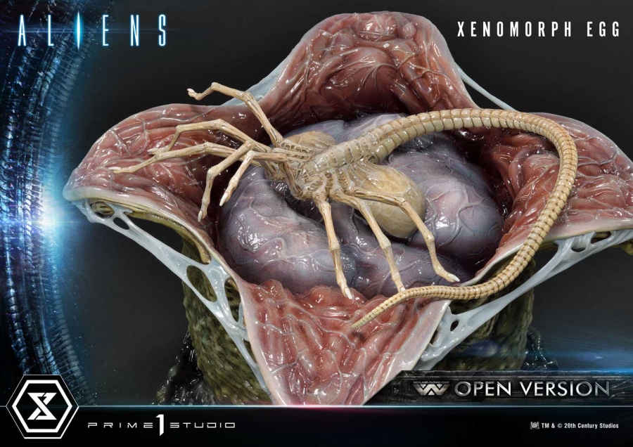 Aliens Xenomorph Egg (Opened Version) Statue - Click Image to Close