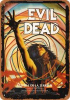 Evil Dead 1981 Movie Poster 10" x 14" Metal Sign