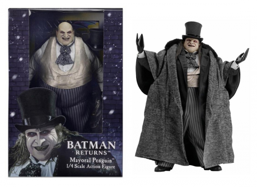 Batman Returns The Penguin Danny DeVito 1/4 Scale Action Figure Re-Issue by Neca - Click Image to Close