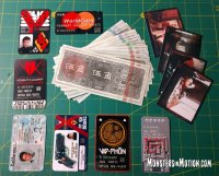 Blade Runner Deckard Cards & Money Collection Prop Replica