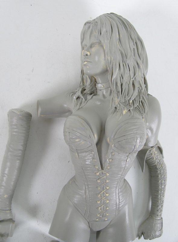 Barb Wire Pamela Anderson 1/5 Scale Original Master for Model Kit - Click Image to Close
