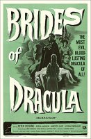Brides of Dracula 1960 Reproduction Poster 27X41 Hammer Films
