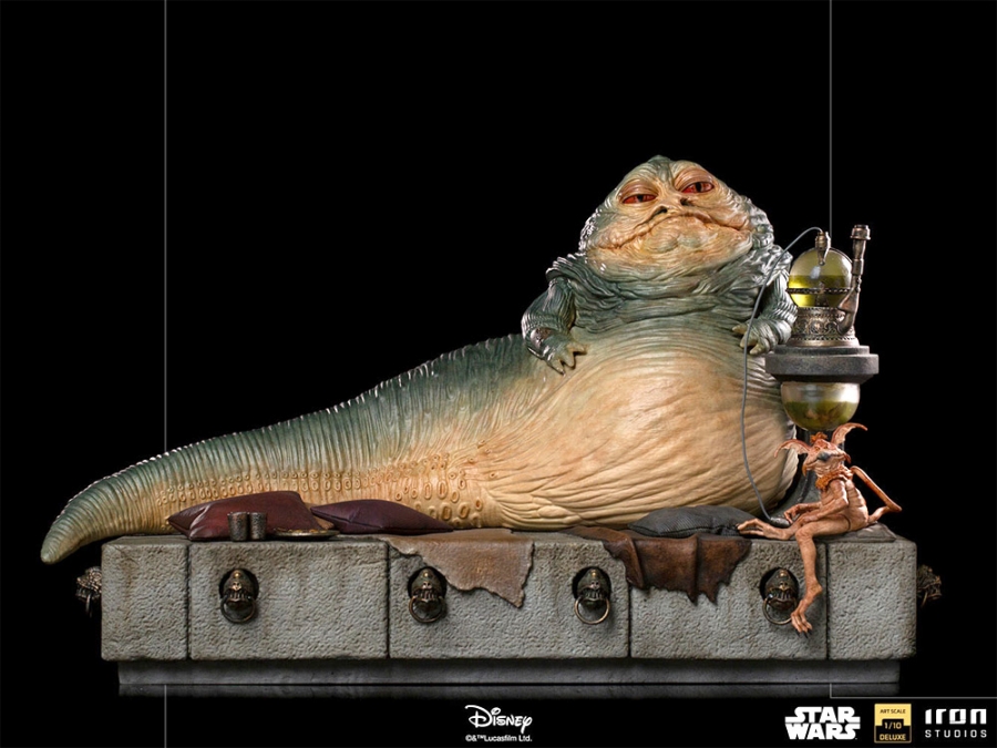 Star Wars Jabba The Hut Deluxe 1/10 Scale Statue - Click Image to Close