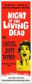 Night of the Living Dead 1968 Insert Card Poster Reproduction