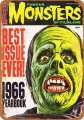 Famous Monsters of Filmland 1966 Metal Sign 9" x 12"