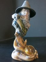 Wizard Bust Model Kit by Steve West