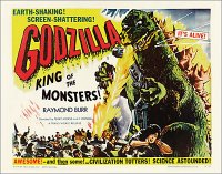 Godzilla 1954 Style "B" Half Sheet Poster Reproduction