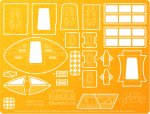 Space 1999 Eagle 1/72 Scale Photoetch Set for MPC Model