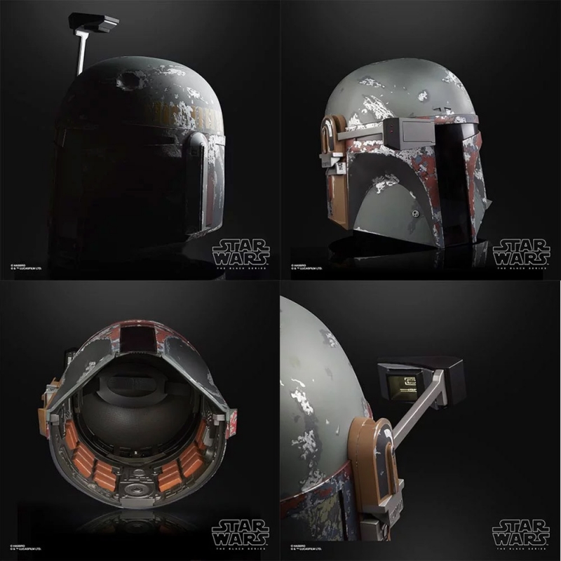 Star Wars The Black Series Boba Fett Helmet Prop Replica - Click Image to Close