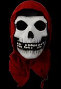 Misfits Red Hood Fiend Crimson Ghost Halloween Mask