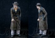 Blade Runner LA 2019 1/22 Scale Dekkard and Gaff Figure Set Model Kit