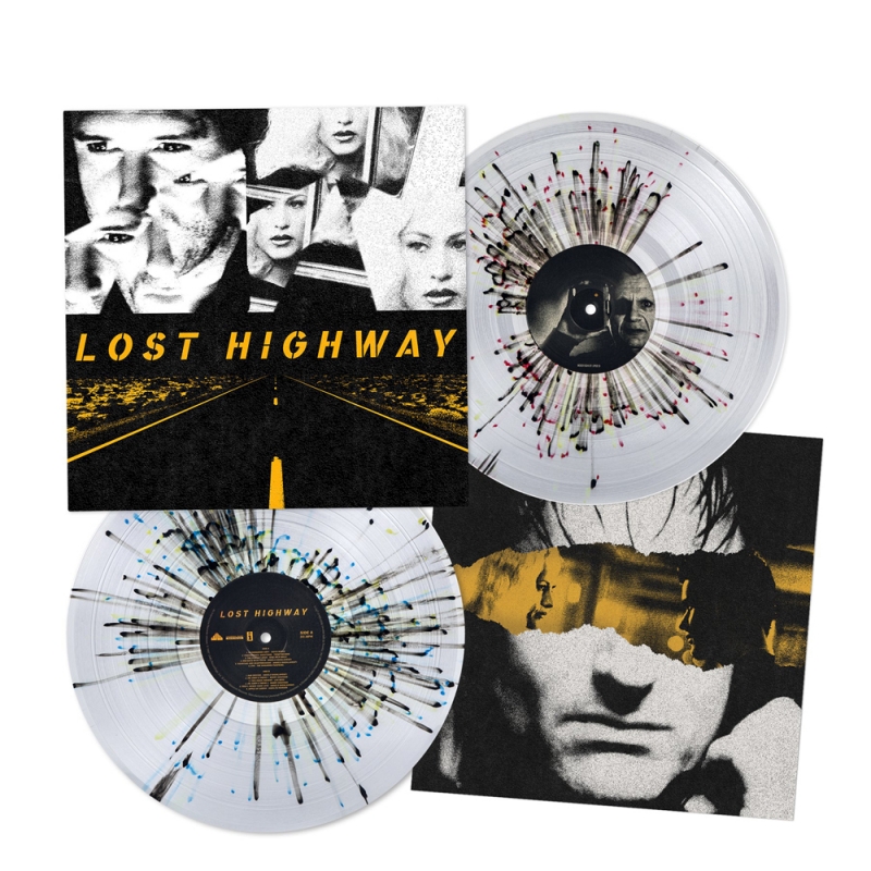 Lost Highway (1997) Original Motion Picture Soundtrack Splattered Vinyl 2xLP Angelo Badalamenti - Click Image to Close