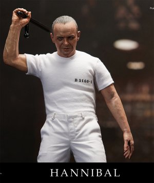 Silence of the Lambs Hannibal Lecter 1/6 Figure Prison Uniform Version by Blitzway