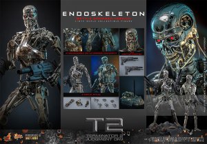 Terminator 2: Judgement Day T-800 Endoskeleton 1/6 Scale Figure by Hot Toys
