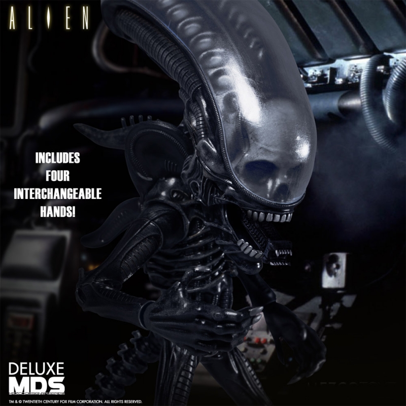 Alien Xenomorph 7 Inch Deluxe MDS Collectible Figure - Click Image to Close