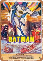 Batman The Movie 1966 Metal Sign 9" x 12"