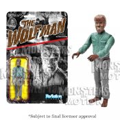 Universal Monsters Wolfman ReAction 3 3/4-Inch Action Figure Lon Chaney Jr.