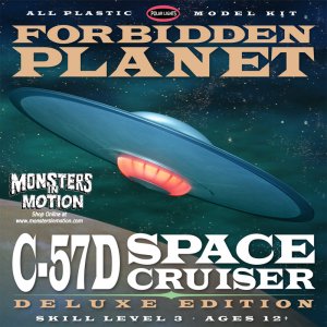 Forbidden Planet C-57D Deluxe Edition with lights 1:144-Polar Lights