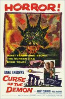 Curse of the Demon 1957 One Sheet Poster Reproduction