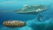 20,000 Leagues Under the Sea Nautilus 1/144 Injected Plastic Model Kit