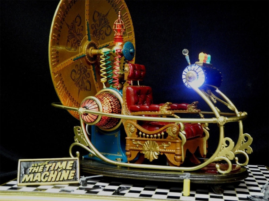 Time Machine 1960 Deluxe 1/6 Scale Model Kit - Click Image to Close