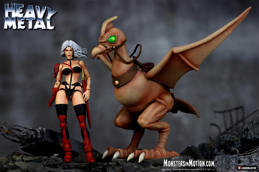 Heavy Metal The Movie Taarna and Avis 6 Inch Figure - Click Image to Close