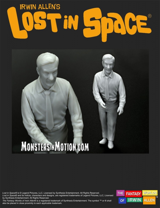 Lost In Space Doctor Smith #2 1/35 Scale Figure Model Kit - Click Image to Close
