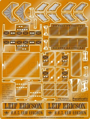 Leif Ericson / UFO Mystery Ship Photoetch Set