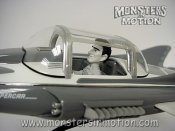 Supercar 9 Inch B&W Die Cast Car Gerry Anderson