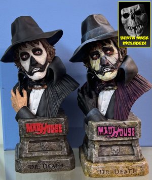 Madhouse 1974 Dr. Death 1/4 Scale Bust Model Kit