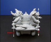 Banana Splits Buggy Model Kit