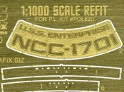 Star Trek Enterprise NCC-1701 Refit Photoetch Set 1/1000