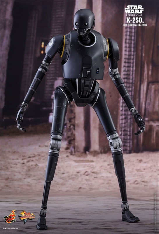 Star Wars Rogue One K-2SO Droid 1/6 Scale Figure by Hot Toys - Click Image to Close