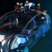 Blade Runner 2049 Deckard's Police Spinner Car 10.5" Replica