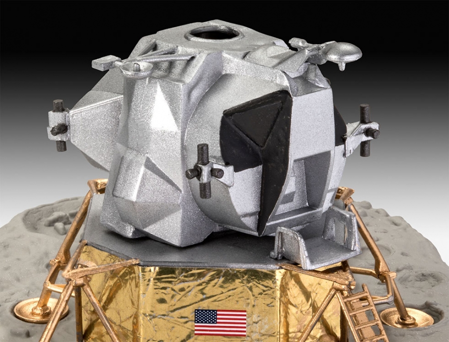  Apollo 11 Columbia & Eagle Lunar Module Eagle 50th Anniversary 1/96 Model Kit - Click Image to Close