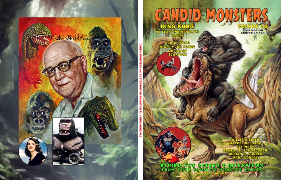 Candid Monsters Volume 20 Softcover Book by Ted Bohus King Kong Anniversary Part #3 - Click Image to Close