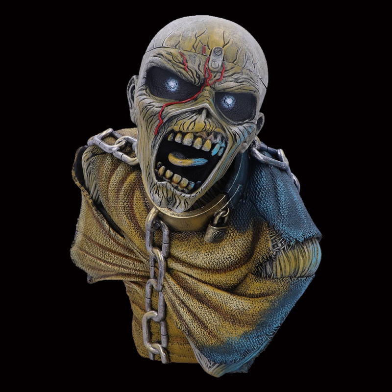 Iron Maiden Piece of Mind Eddie Bust - Click Image to Close