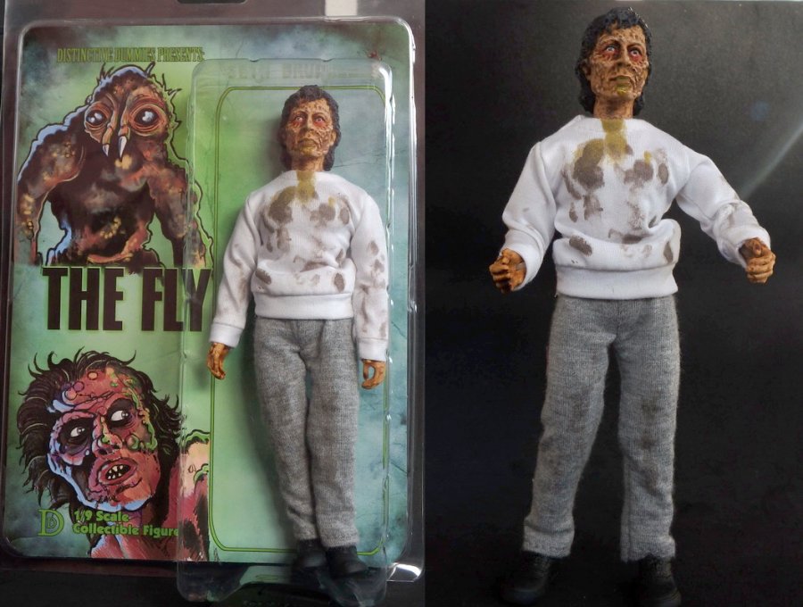 Fly 1986 Seth Brundle 8" Retro Style Figure LIMITED EDITION - Click Image to Close