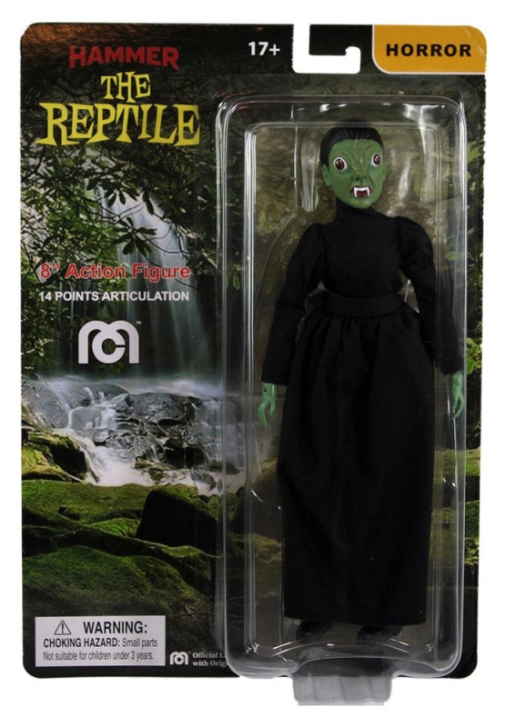 Reptile, The Hammer Films 8 Inch Mego Action Figure - Click Image to Close