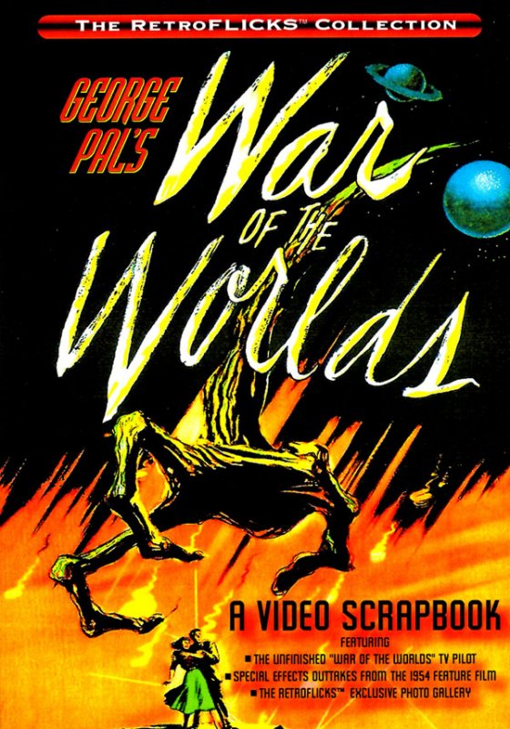 War Of The Worlds 1953 Video Scrapbook DVD George Pal H. G. Wells - Click Image to Close