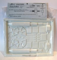 Star Trek DY-100 Interplanetary Vessel Vacuform Model Kit by Sci-Fi Spaceship Miniatures