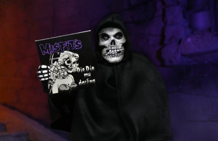 NECA Misfits クリムゾンゴースト　ブラック NECA Misfits The Fiend 8 In Black Clothed Action Figure