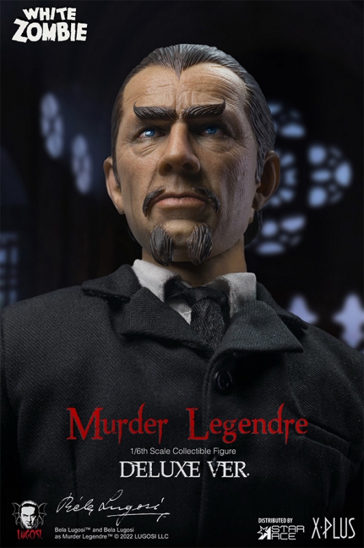 White Zombie 1932 Bela Lugosi Deluxe 1/6 Scale Figure Murder Legendre - Click Image to Close
