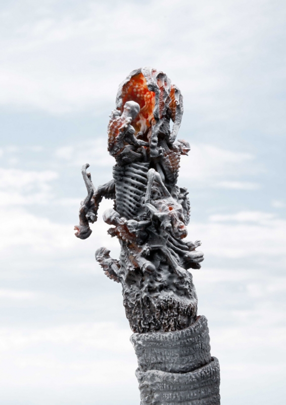 Godzilla 2016 Shin Godzilla Forth Version S.H MonsterArts Figure by Bandai Japan - Click Image to Close